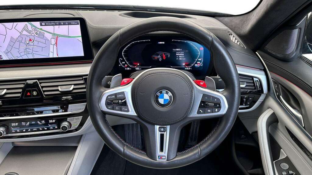 BMW M5 Competition Dct 2023 LY23ENU Black #6