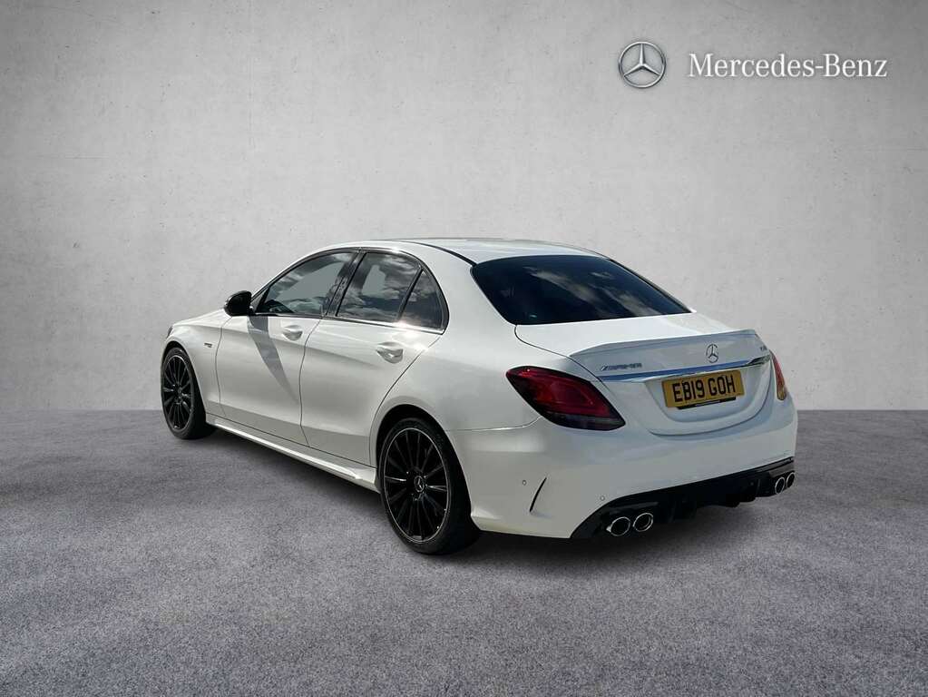 Mercedes-Benz C Class C43 4Matic Premium 9G-tronic 2019 EB19GOH White #5