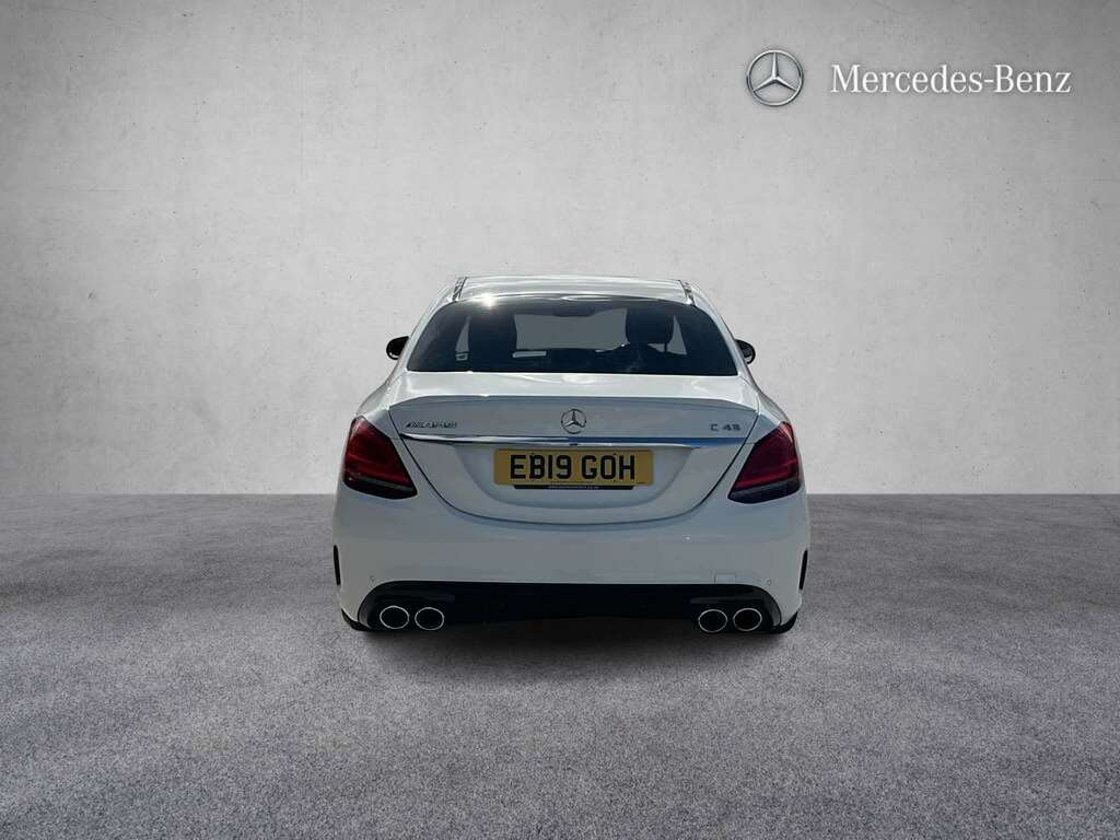 Mercedes-Benz C Class C43 4Matic Premium 9G-tronic 2019 EB19GOH White #4