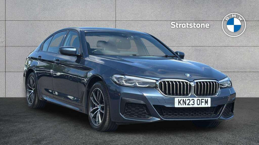 BMW 5 Series 530E M Sport 2023 Blue