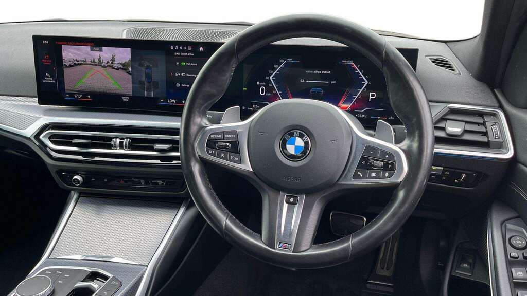 BMW 3 Series 320I M Sport Step 2024 YH24VSN Black #3