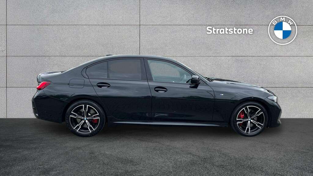 BMW 3 Series 320I M Sport Step 2024 YH24VSN Black #2