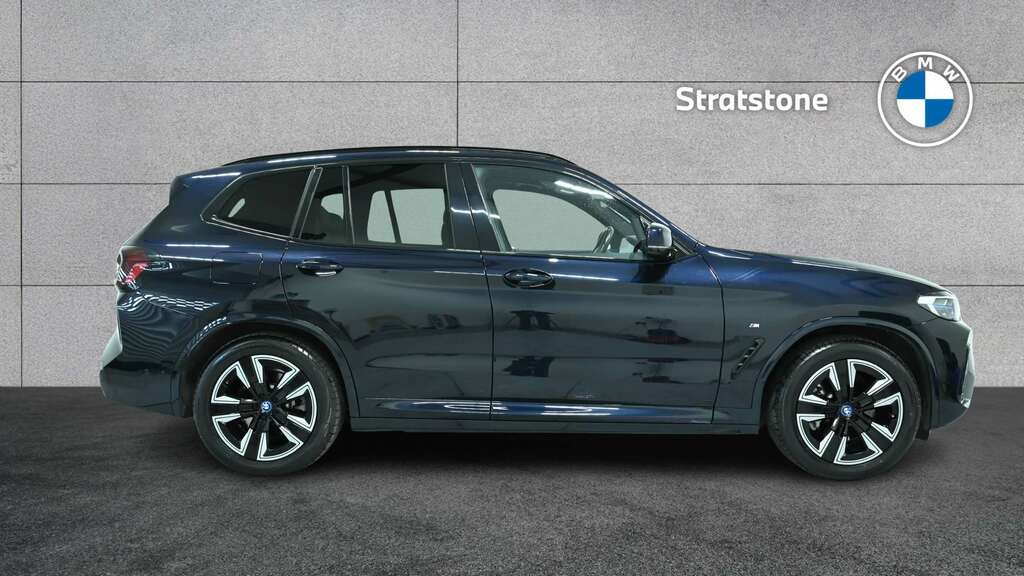 BMW iX3 210Kw M Sport 80Kwh 2022 PE72YMR Black #3