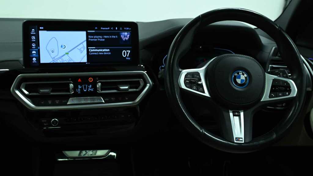 BMW iX3 210Kw M Sport 80Kwh 2022 PE72YMR Black #5