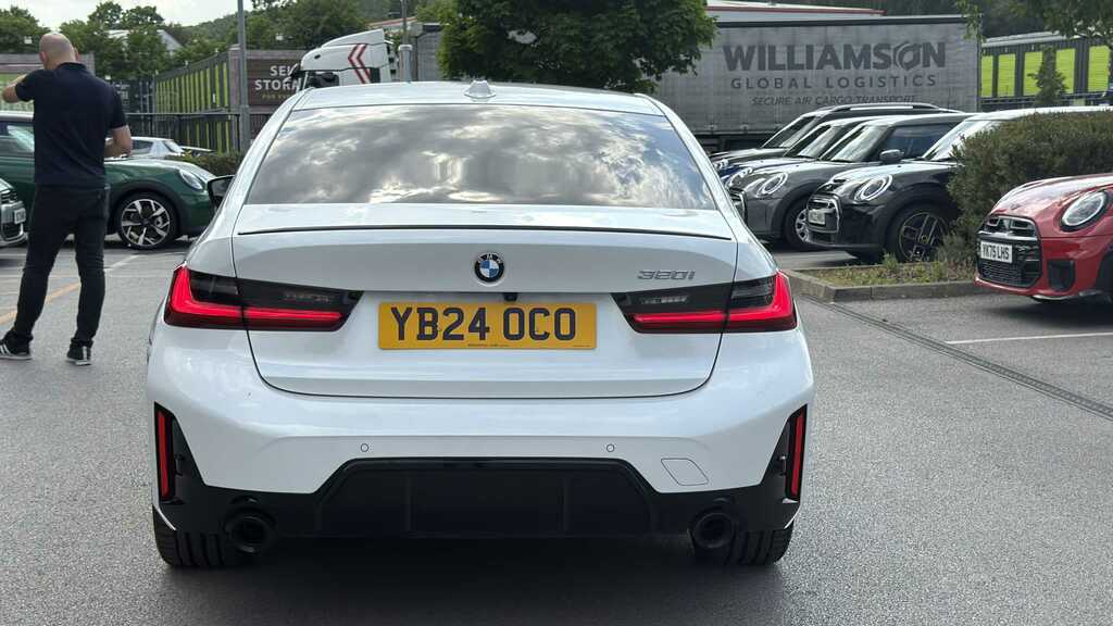BMW 3 Series 320I M Sport Step 2024 YB24OCO White #2