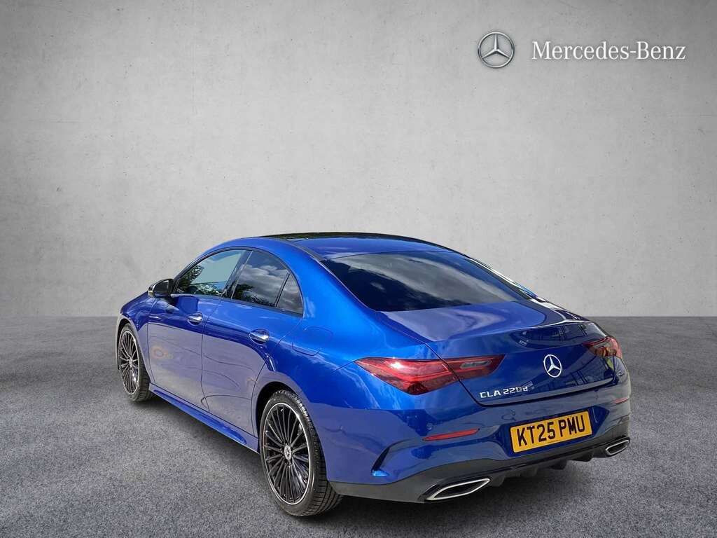 Mercedes-Benz CLA Class 220D Amg Line Premium Plus Tip 2025 Blue #3