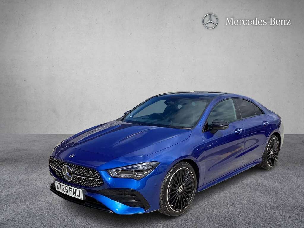 Mercedes-Benz CLA Class 220D Amg Line Premium Plus Tip 2025 Blue #5