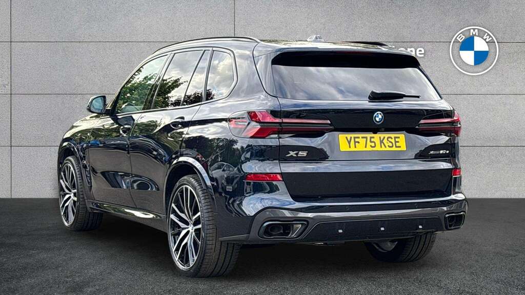 BMW X5 Xdrive50e M Sport 2025 YF75KSE Black #2