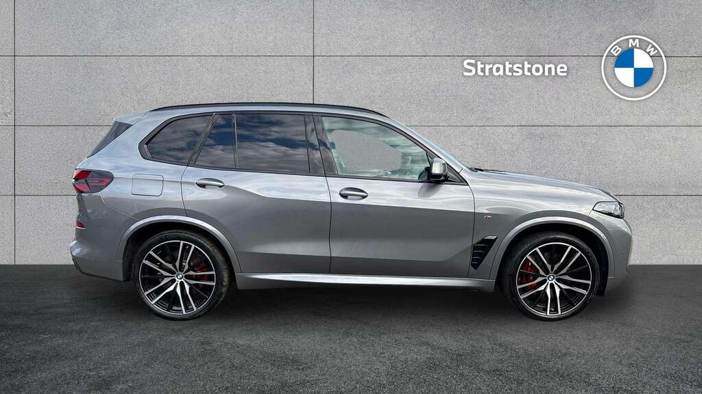 BMW X5 Xdrive50e M Sport 2025 YG75UPP Grey #3