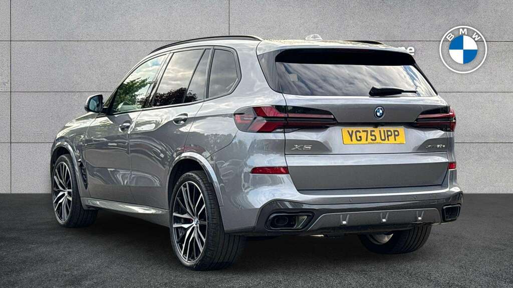 BMW X5 Xdrive50e M Sport 2025 YG75UPP Grey #2