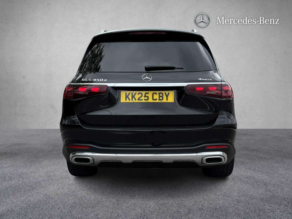 Mercedes-Benz GLS Class 450D 4Matic Business Class 9G-tronic 2025 KK25CBY Black #4