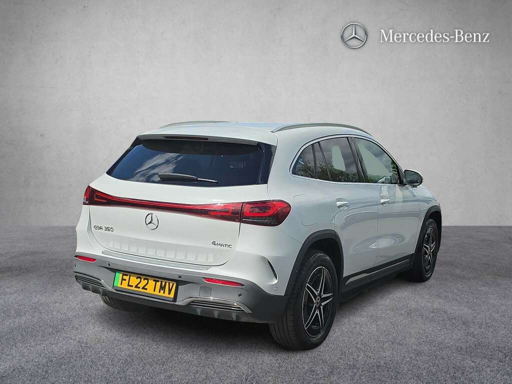 Mercedes-Benz EQA 350 4Matic 215Kw Amg Line 66.5Kwh 2022 FL22TMV White #6