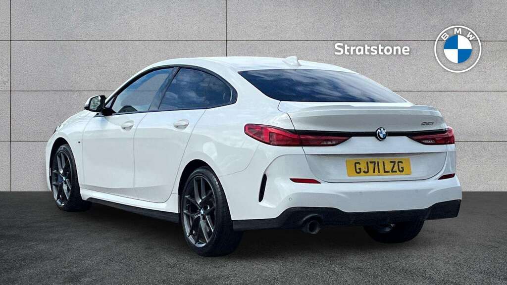 BMW 2 Series 218I 136 M Sport Dct 2021 GJ71LZG White #2