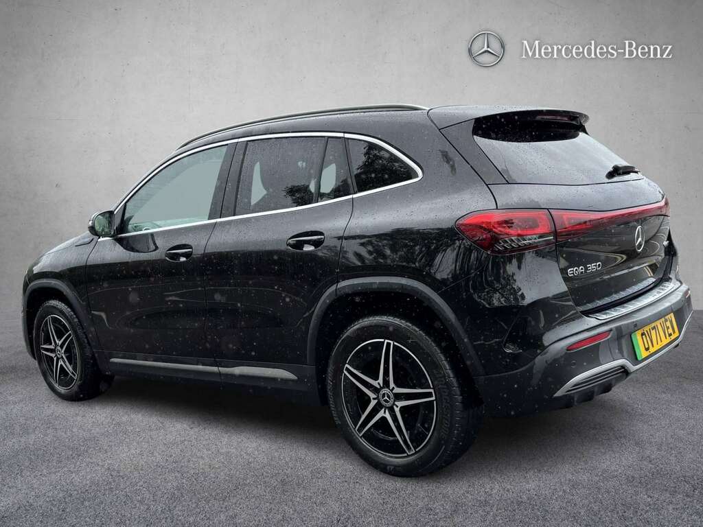 Mercedes-Benz EQA 350 4Matic 215Kw Amg Line 66.5Kwh 2021 OV71VEW Black #2