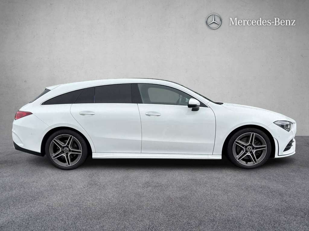 Mercedes-Benz CLA Class 220D Amg Line Premium Plus Tip 2020 White #4