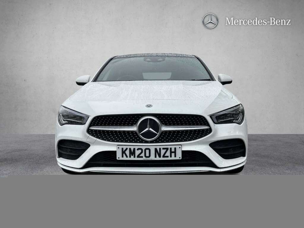 Mercedes-Benz CLA Class 220D Amg Line Premium Plus Tip 2020 White #5
