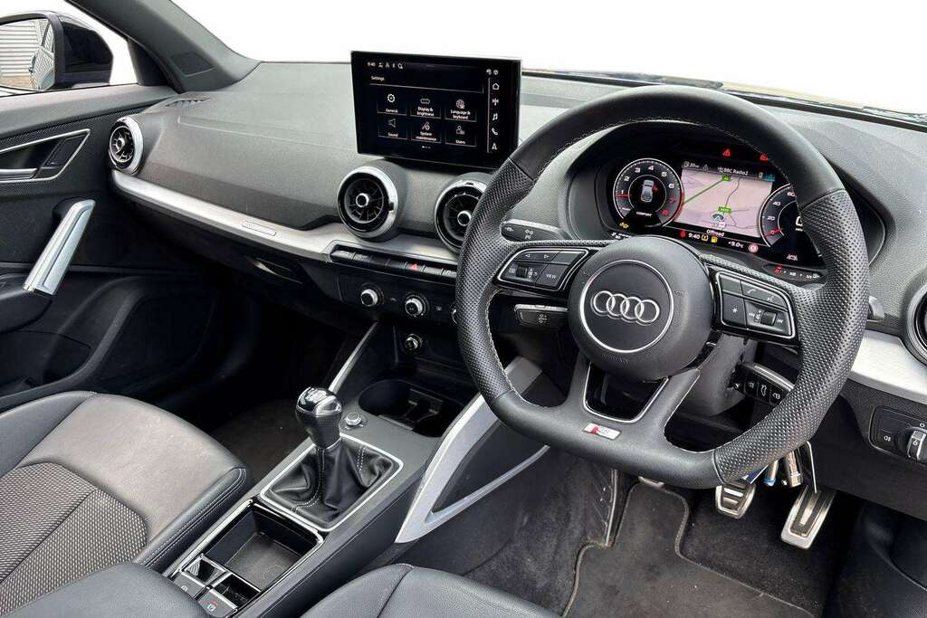 Audi Q2 35 Tfsi Black Edition 2023 BT23NYZ Blue #6