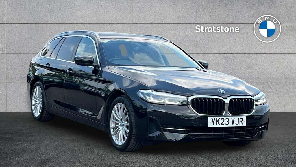 BMW 5 Series 530E Se 2023 YK23VJR Black #2