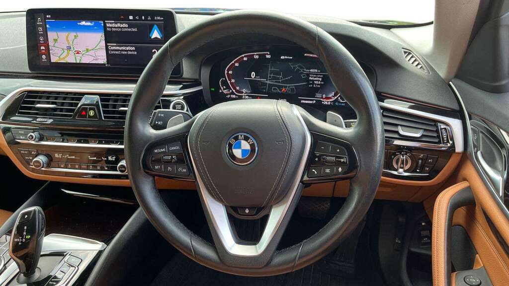 BMW 5 Series 530E Se 2023 YK23VJR Black #6
