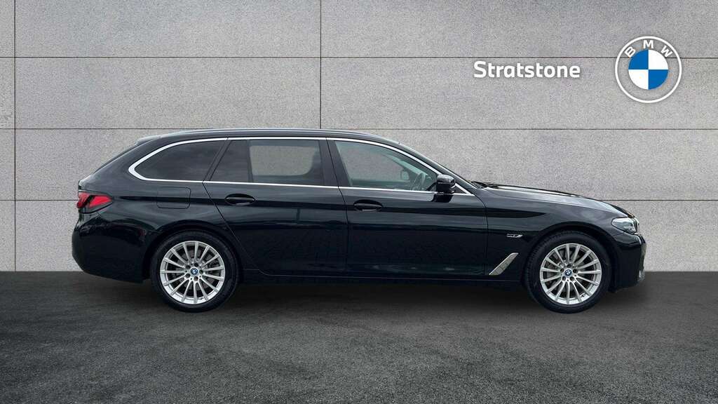 BMW 5 Series 530E Se 2023 YK23VCB Black #2
