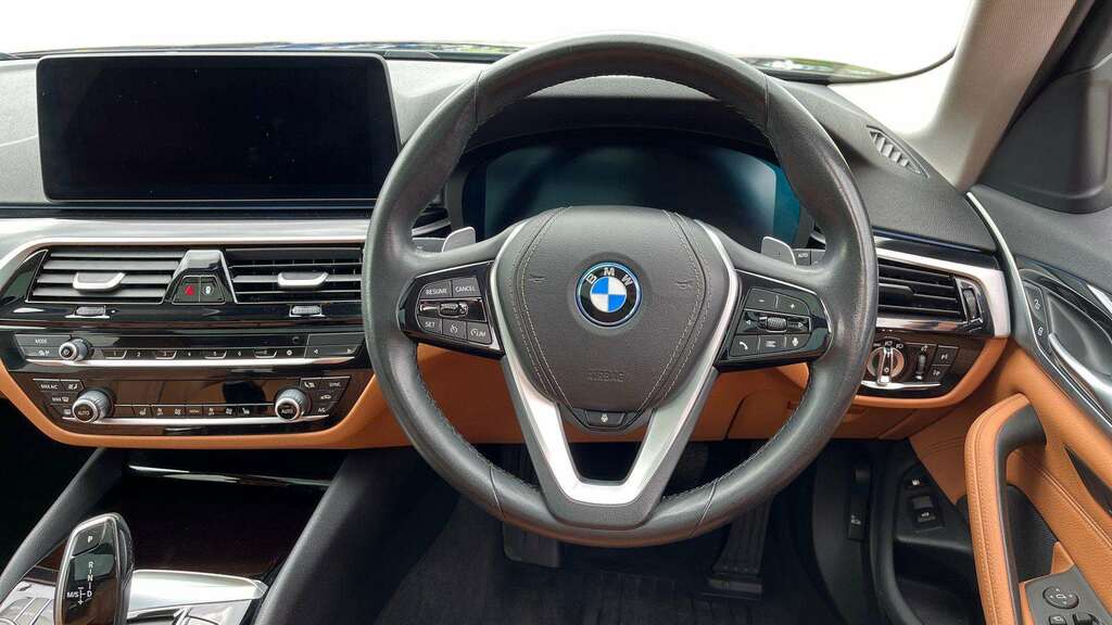 BMW 5 Series 530E Se 2023 YK23VCB Black #5