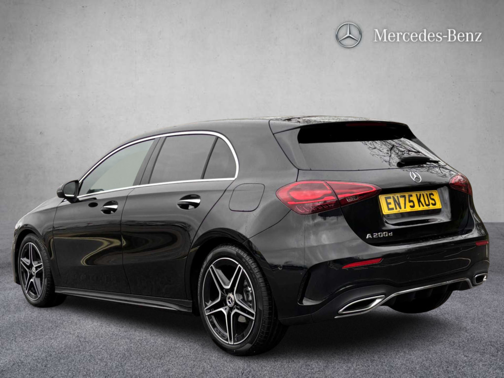Mercedes-Benz A Class A200d Amg Line Executive 2026 EN75KUS Black #2