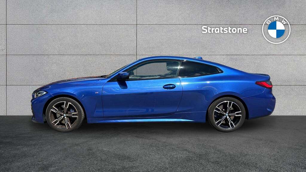 BMW 4 Series 430D Xdrive Mht M Sport Step 2021 LV71RDO Blue #4