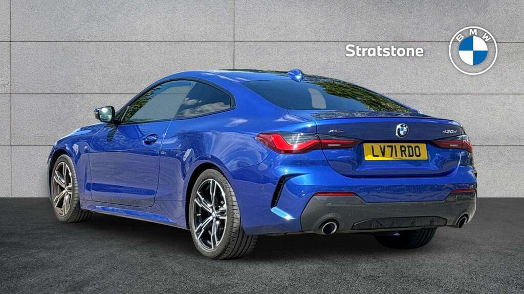 BMW 4 Series 430D Xdrive Mht M Sport Step 2021 LV71RDO Blue #2