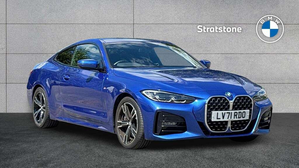 BMW 4 Series 430D Xdrive Mht M Sport Step 2021 Blue