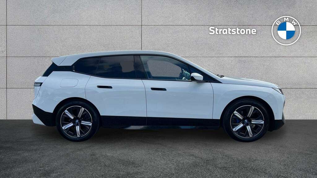 BMW iX 240Kw Xdrive40 M Sport Edition 76.6Kwh 20 YB72WBF White #2
