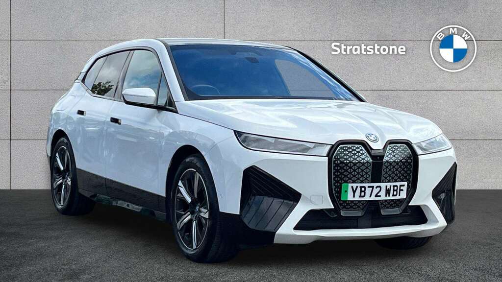 BMW iX 240Kw Xdrive40 M Sport Edition 76.6Kwh 20 White