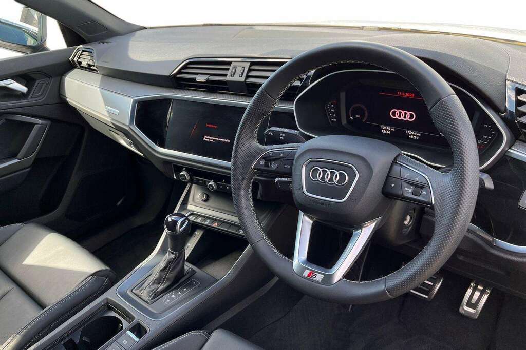 Audi Q3 35 Tfsi S Line S Tronic Leather 2024 DC24UPN White #6