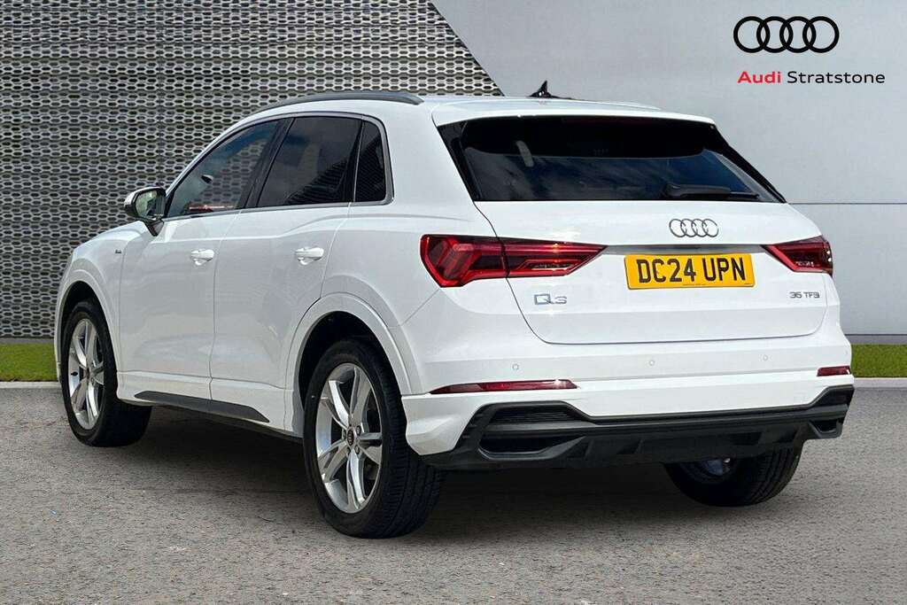 Audi Q3 35 Tfsi S Line S Tronic Leather 2024 DC24UPN White #3