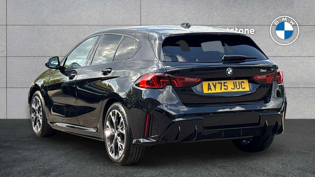 BMW 1 Series 120 M Sport Step 2025 AY75JUC Black #2