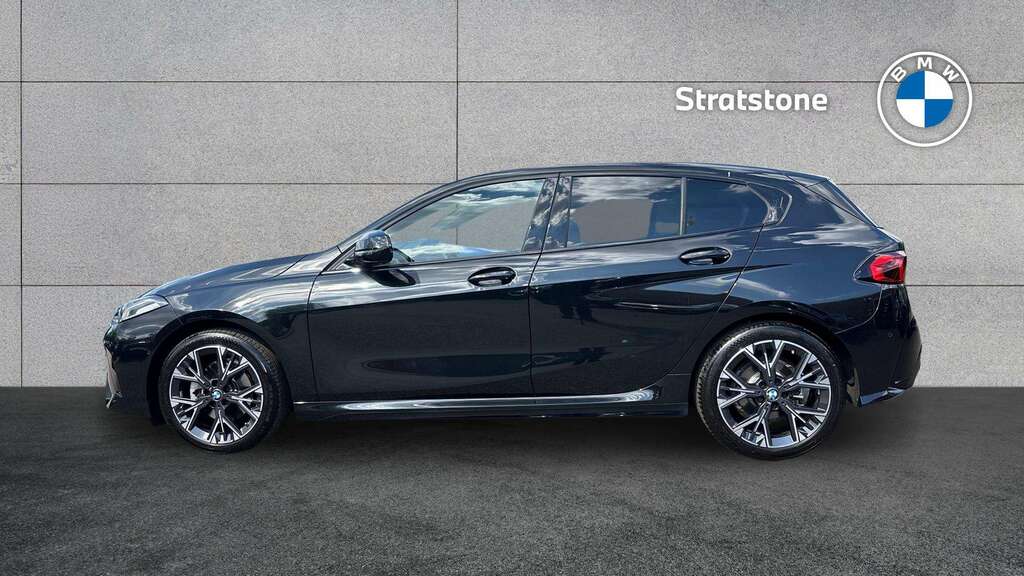 BMW 1 Series 120 M Sport Step 2025 AY75JUC Black #4