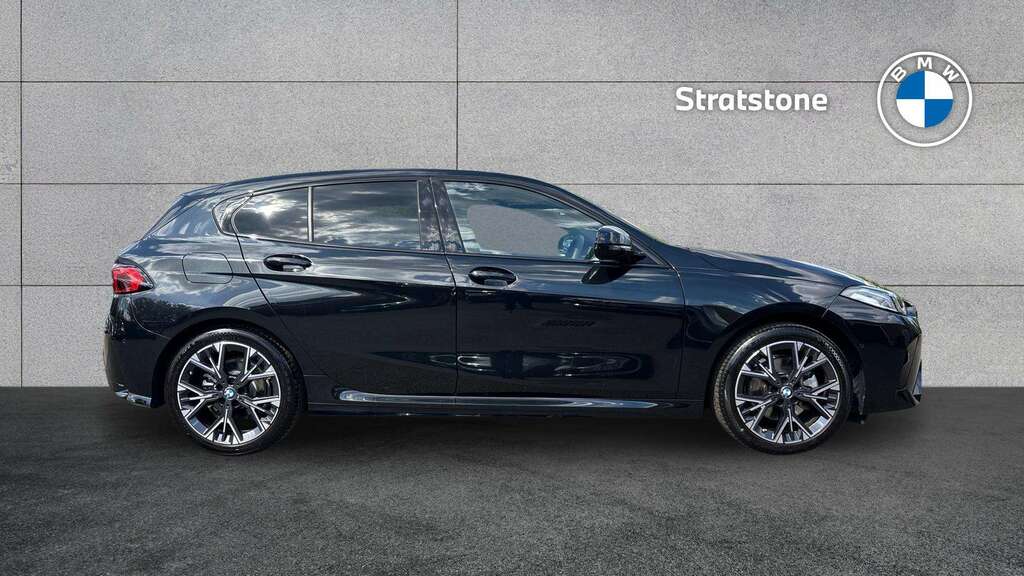 BMW 1 Series 120 M Sport Step 2025 AY75JUC Black #3