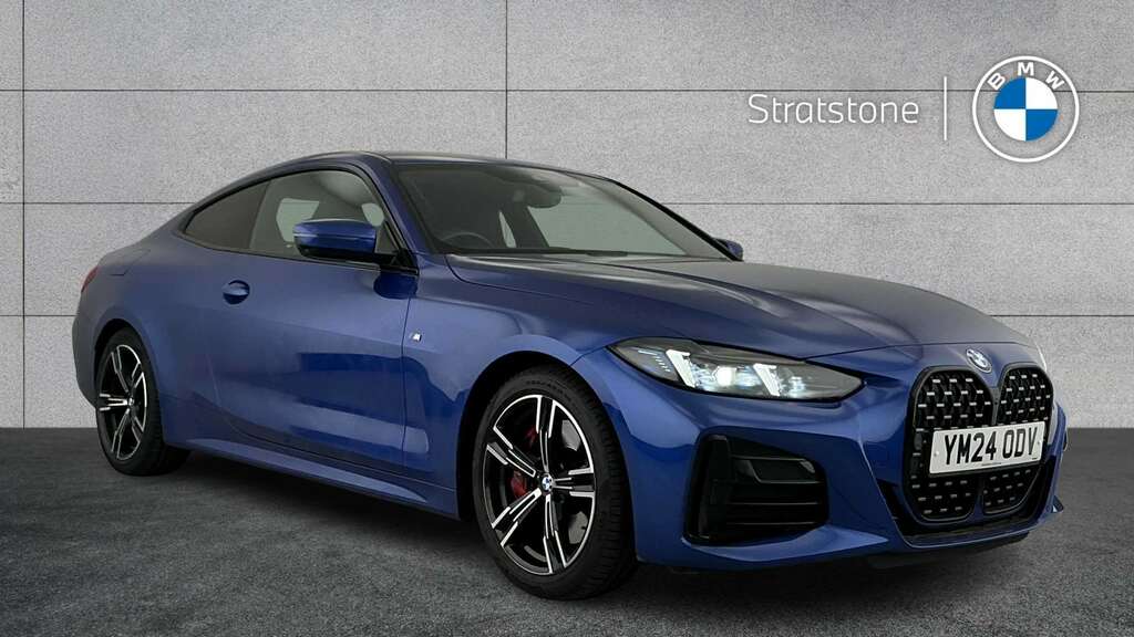 BMW 4 Series 420I M Sport Step 2024 Blue
