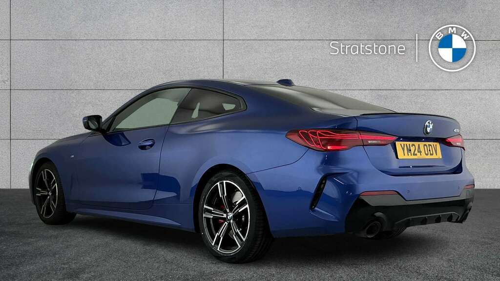 BMW 4 Series 420I M Sport Step 2024 YM24ODV Blue #2