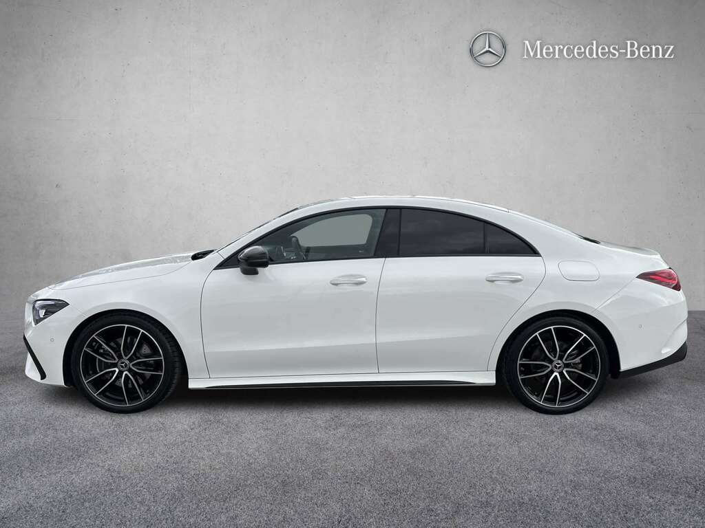 Mercedes-Benz CLA Class 220D Amg Line Premium Tip 2025 White #3