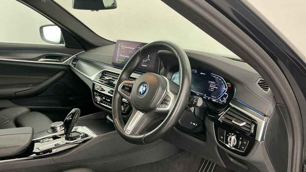 BMW 5 Series 530E M Sport 2023 YC73BPV Black #6