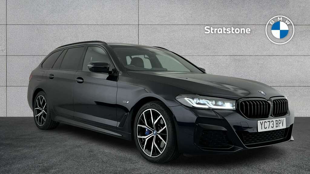 BMW 5 Series 530E M Sport 2023 Black