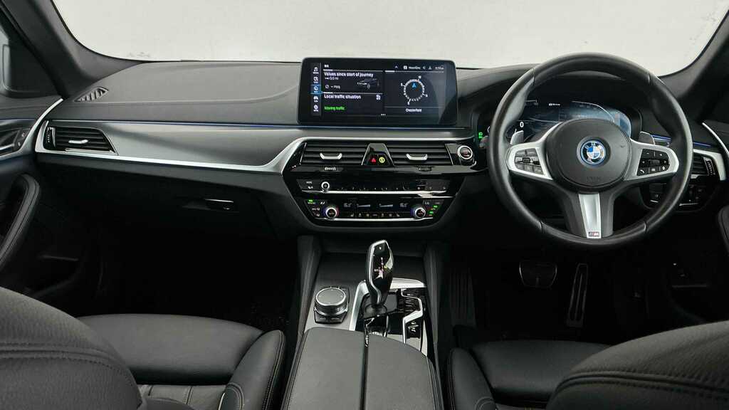 BMW 5 Series 530E M Sport 2023 YC73BPV Black #4