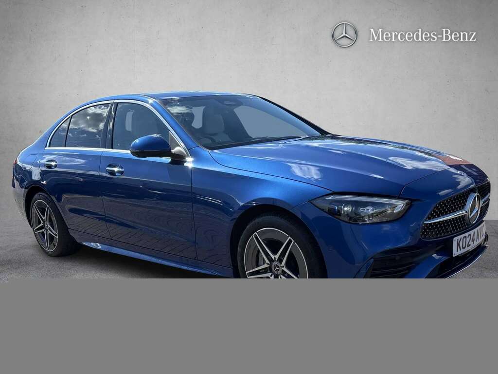 Mercedes-Benz C Class C300e Amg Line Premium 9G-tronic 2024 Blue