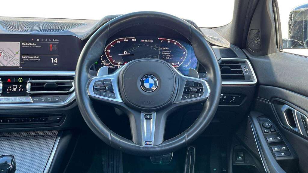BMW 3 Series M340i Xdrive Mht Step 2021 YK70GJU Black #6