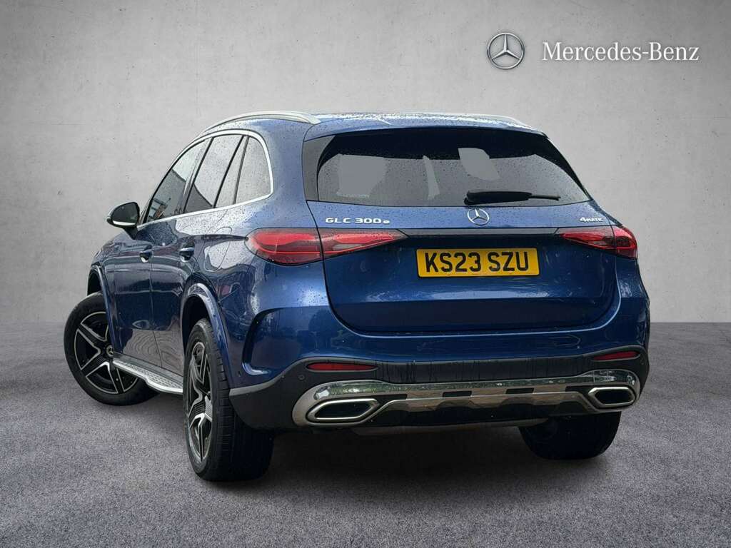 Mercedes-Benz GLC Class 300E 4Matic Amg Line 9G-tronic 2023 KS23SZU Blue #2