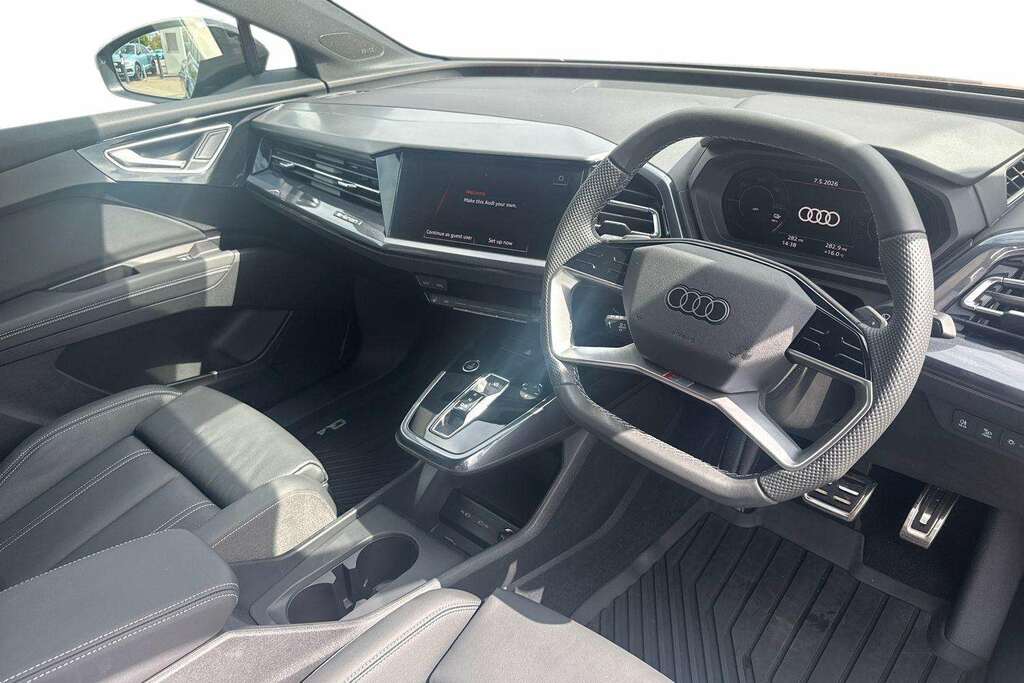 Audi Q4 E Tron 210Kw 45 82Kwh Black Edition 2026 BD26AHX Grey #5