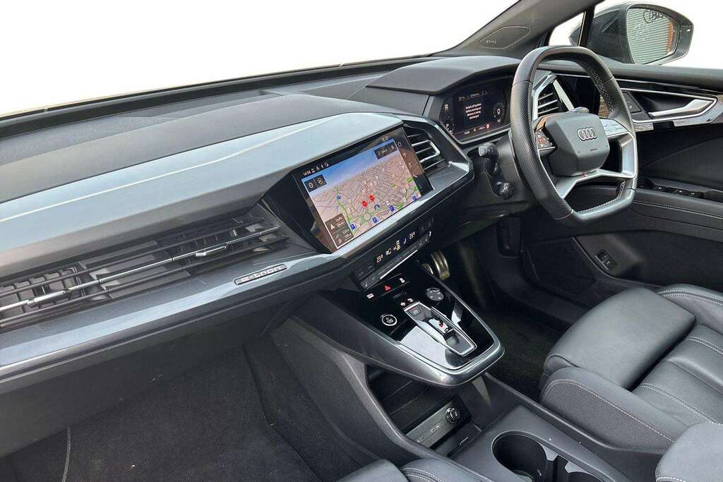 Audi Q4 E Tron 210Kw 45 Quattro 82Kwh Black Edition 2026 BK26NXE Silver #2