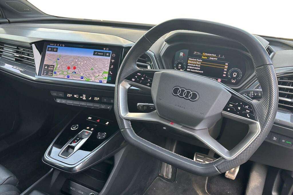 Audi Q4 E Tron 210Kw 45 Quattro 82Kwh Black Edition 2026 BK26NXE Silver #6