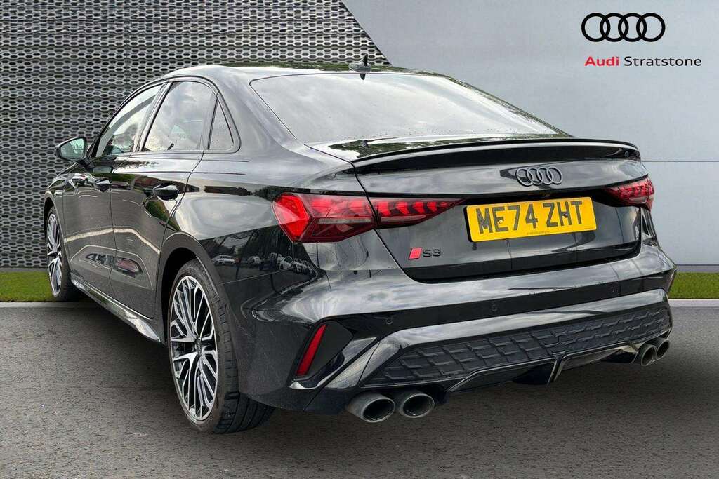 Audi A3 S3 Tfsi Quattro Vorsprung S Tronic 2025 ME74ZHT Black #3