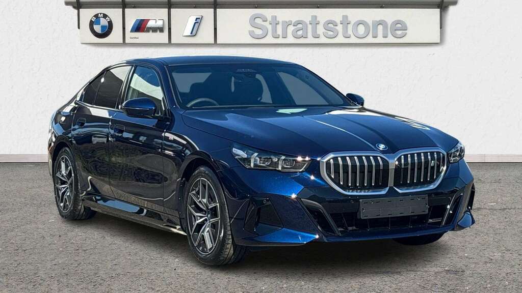BMW i5 250Kw Edrive40 M Sport 84Kwh 2025 GD75NGG Blue